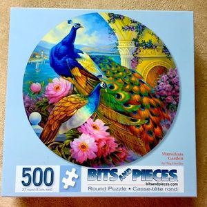 “Peacock” Jigsaw Puzzle -